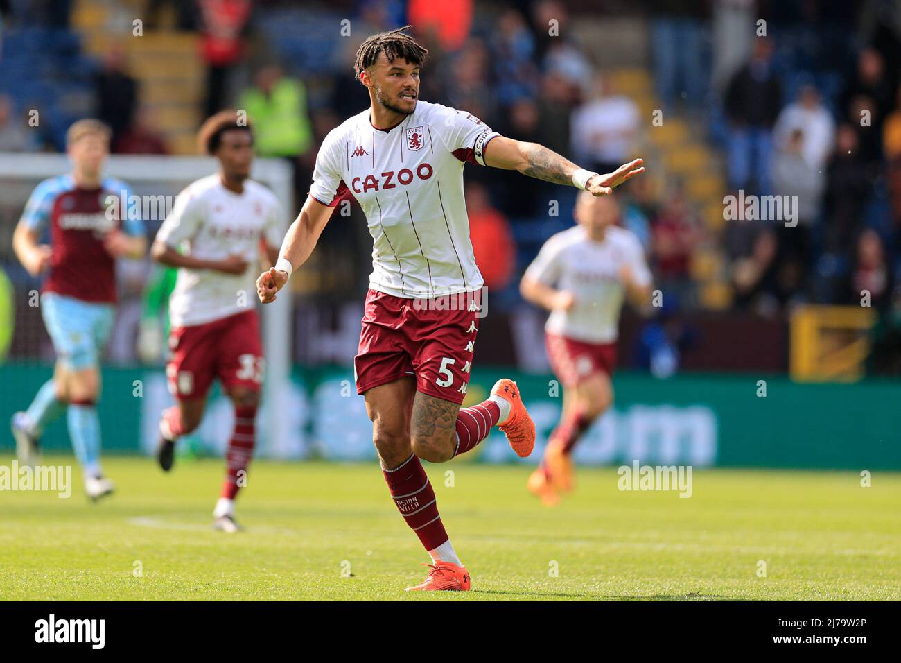 Tyrone Mings #5 de Aston Villa Banque D'Images