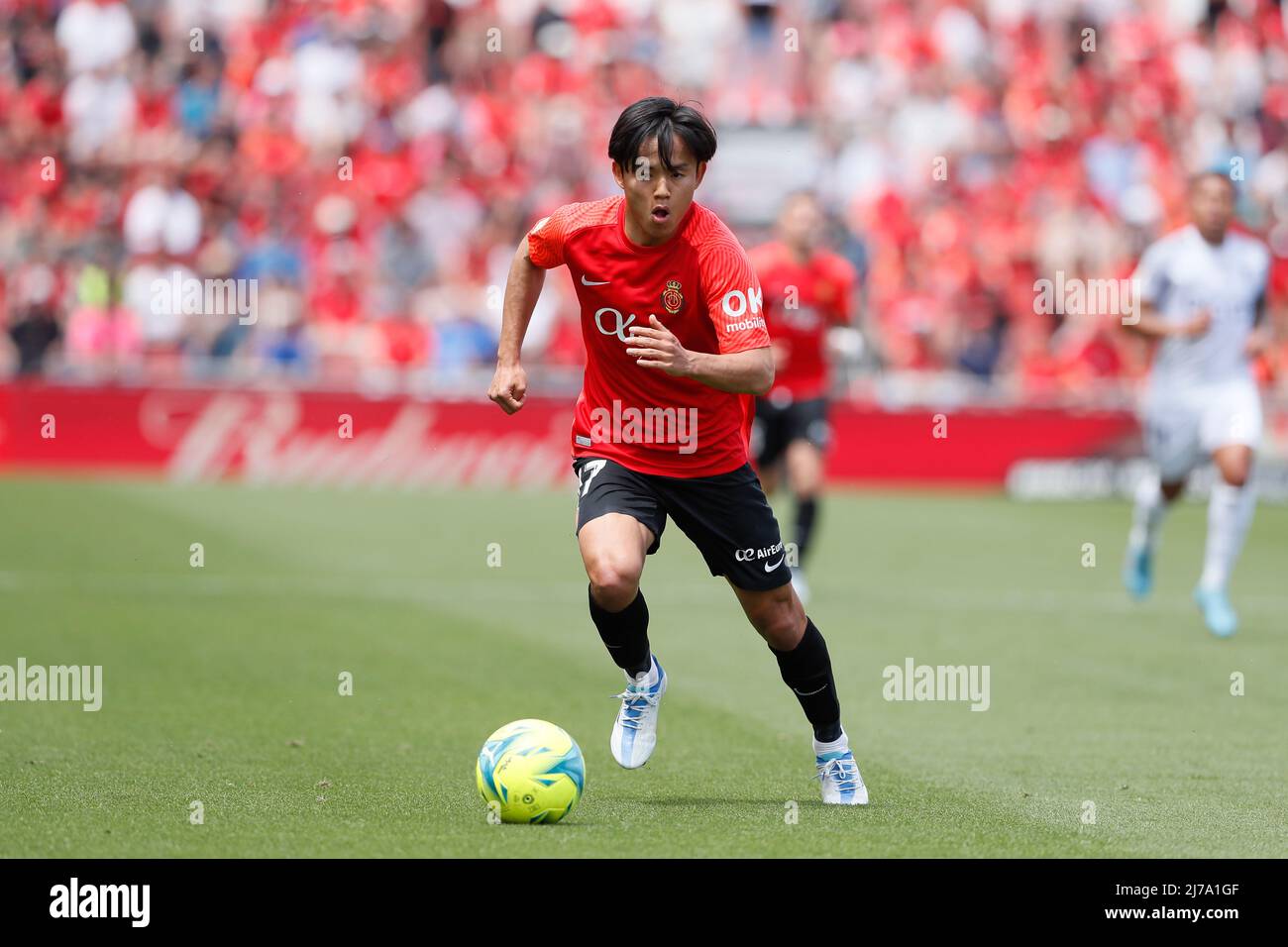 Takefusa Kubo (Mallorca), 7 MAI 2022 - football : Espagnol 'la Liga Santander' match entre le RCD Mallorca 2-6 Grenade CF à la visite de l'Estadi de Majorque à Palma de Majorque, Espagne. (Photo de Mutsu Kawamori/AFLO) Banque D'Images
