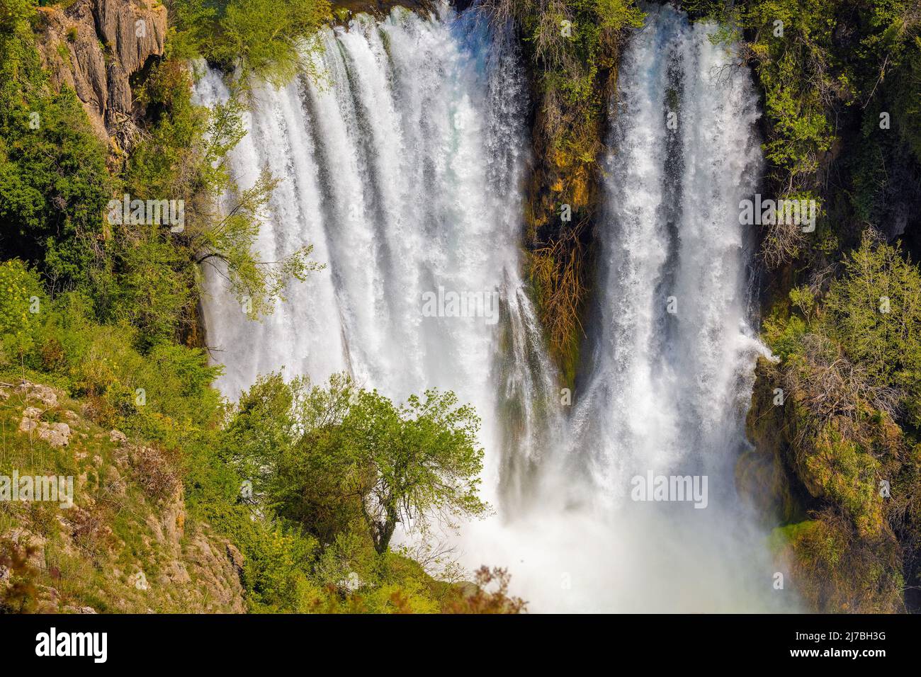 Manojlovac cascade dans le Parc National de Krka, Croatie Banque D'Images
