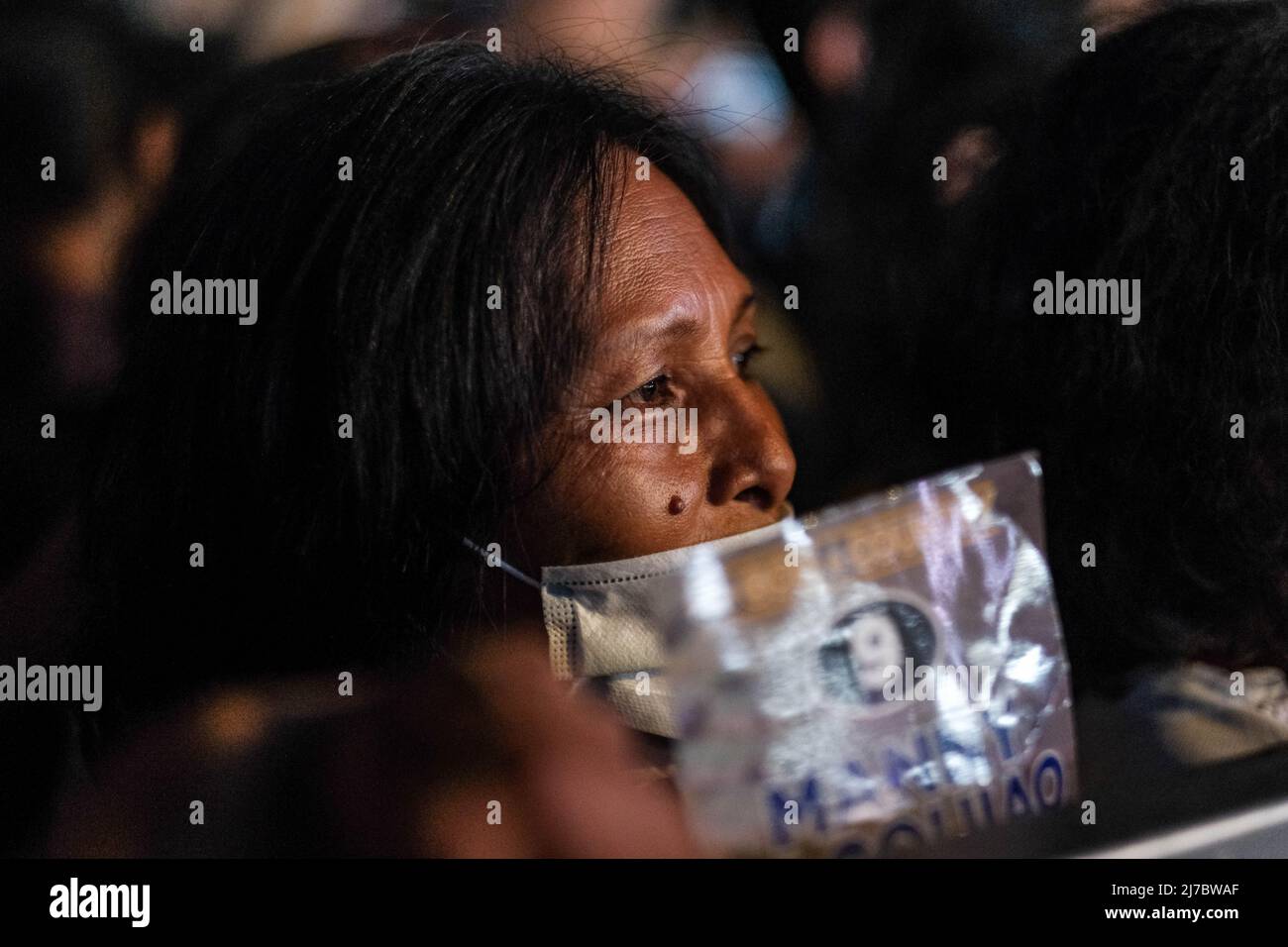 6 mai 2022, Singapour, Singapour, Singapour : les partisans du candidat à la présidence, le sénateur MANNY PACQUIAO, se réunissent lors d'un rassemblement de campagne à Cebu City, Philippines, le 6 mai 2022. (Image de crédit : © Maverick ASIO/ZUMA Press Wire) Banque D'Images