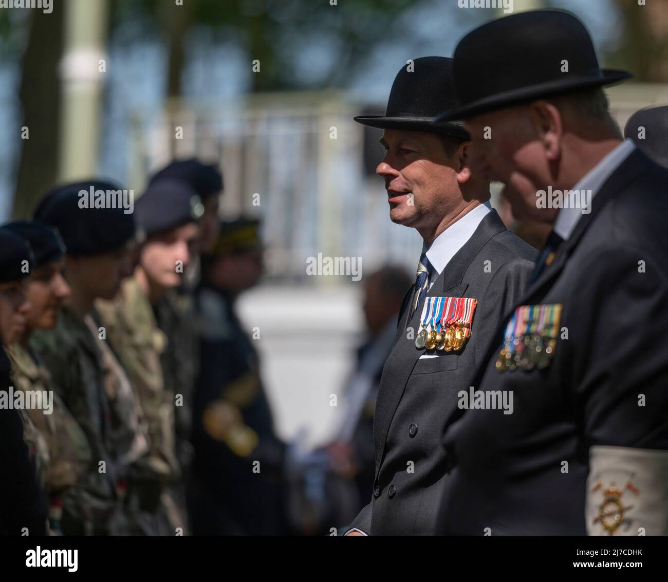Gcvo Robe Colonel royal honoraire le royal wessex yeomanry Banque de ...