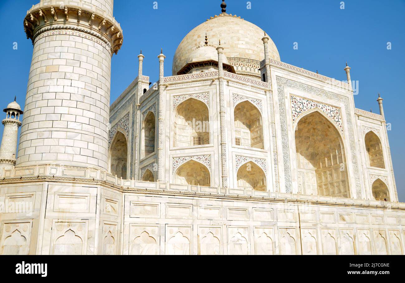 Taj Mahal - Monument de l'amour Banque D'Images