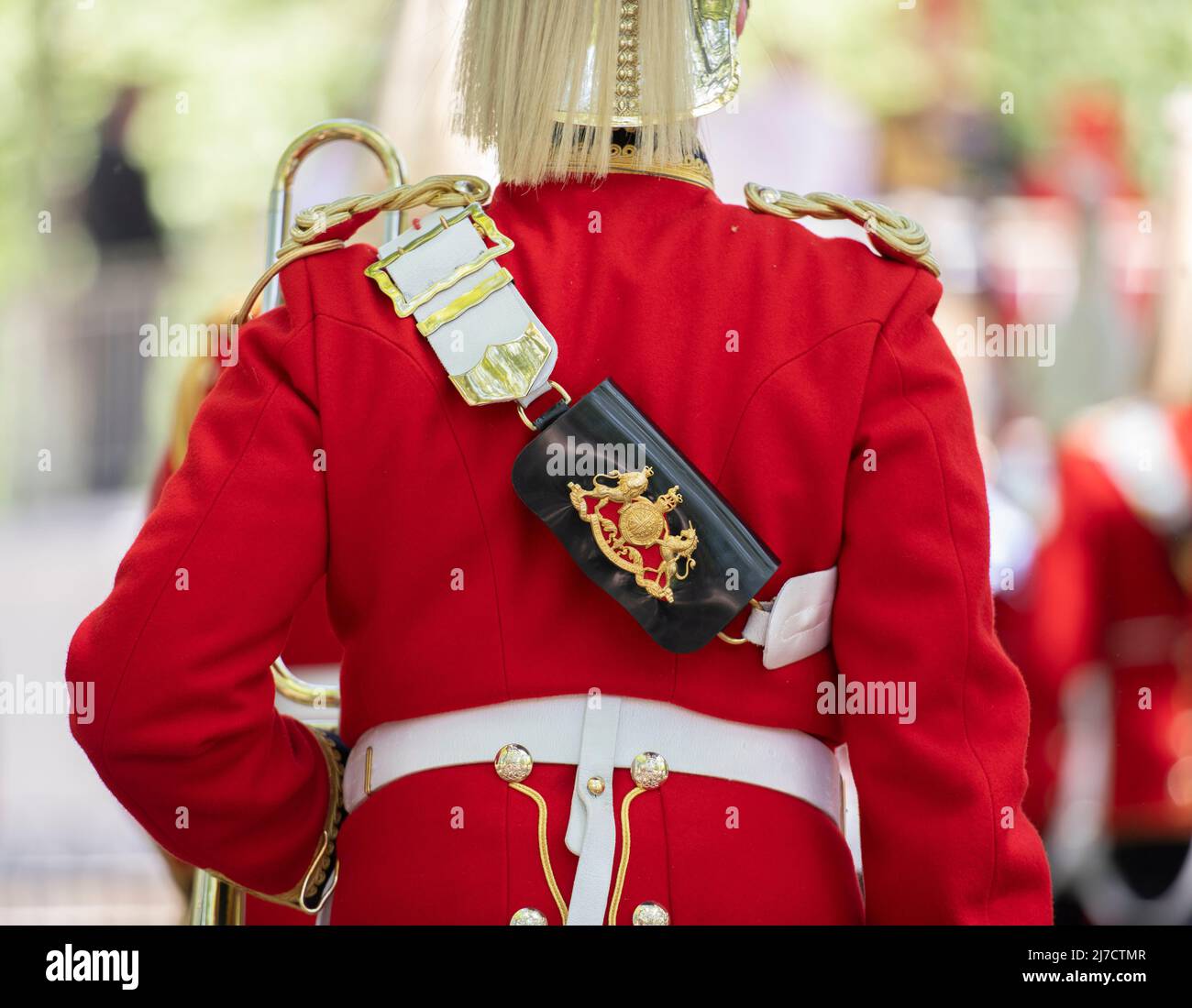 Gcvo Robe Hyde Park, Londres, Royaume-Uni. 8 mai 2022. Combiné Cavalry Old ...