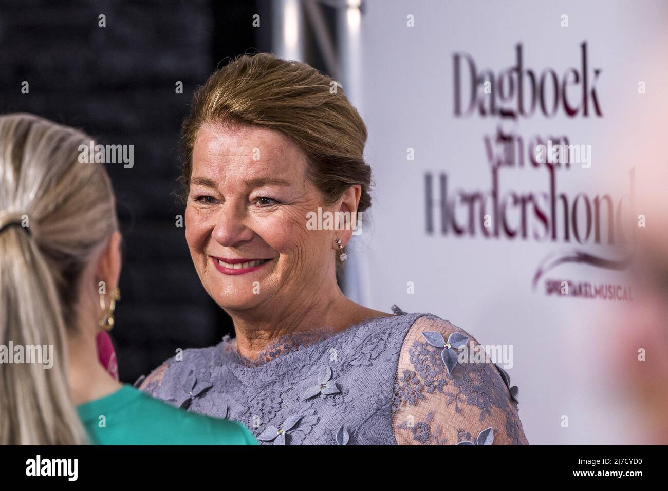 2022-05-08 15:33:45 MAASTRICHT - Maire Annemarie Penn te strake sur le tapis rouge pendant la première de l'agenda musical d'un Sheepdog. ANP MARCEL VAN HORN pays-bas OUT - belgique OUT Banque D'Images