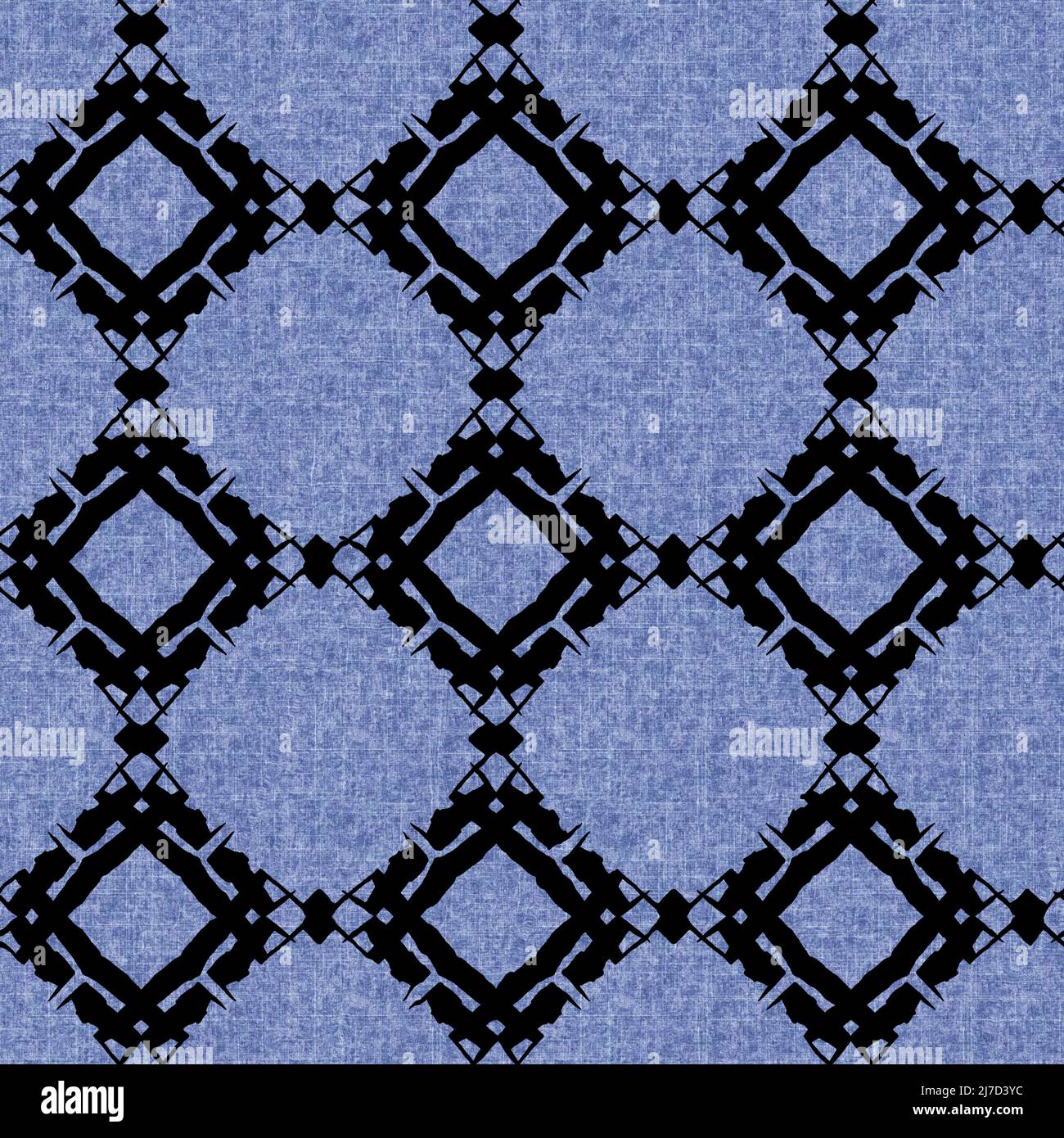 Tissu texturé sans couture avec effet géométrique sur toile de style  denim.Jean masculin bleu à motif teint.Carreaux à imprimé abstrait indigo  délavé Photo Stock - Alamy