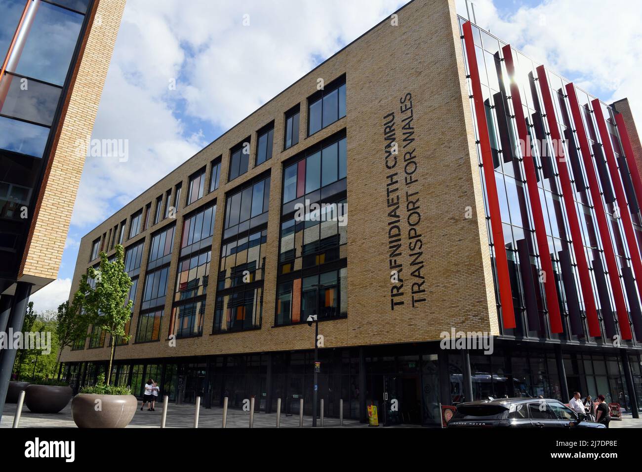 transport pour le pays de galles nouveaux bureaux à pontypridd Banque D'Images