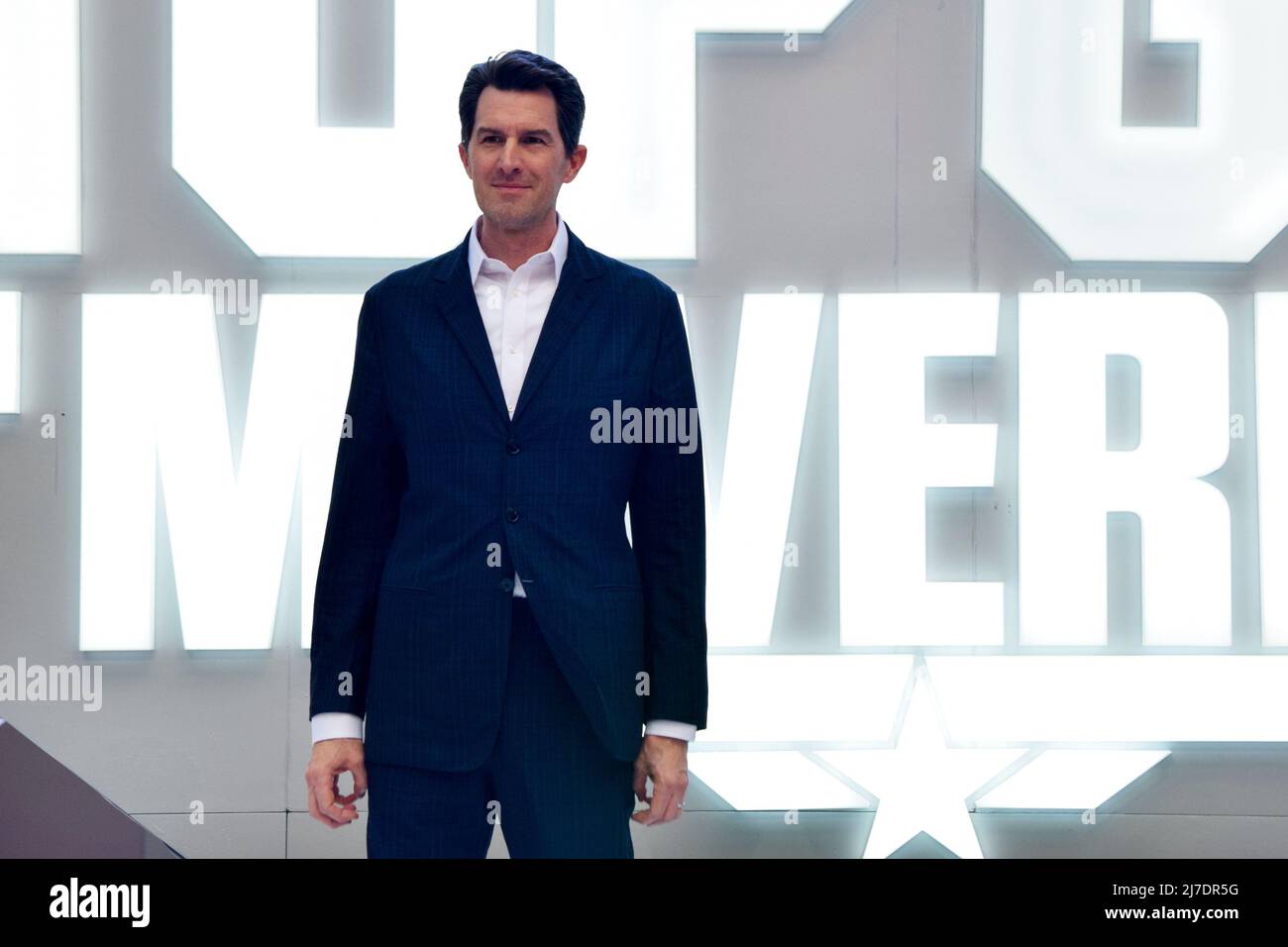 MEXICO, MEXIQUE - MAI 06 : Joseph Kosinski participe à la première mexicaine de 'Top Gun: Maverick'. (Photo de Francisco Morales/DAMMPHOTO) Banque D'Images