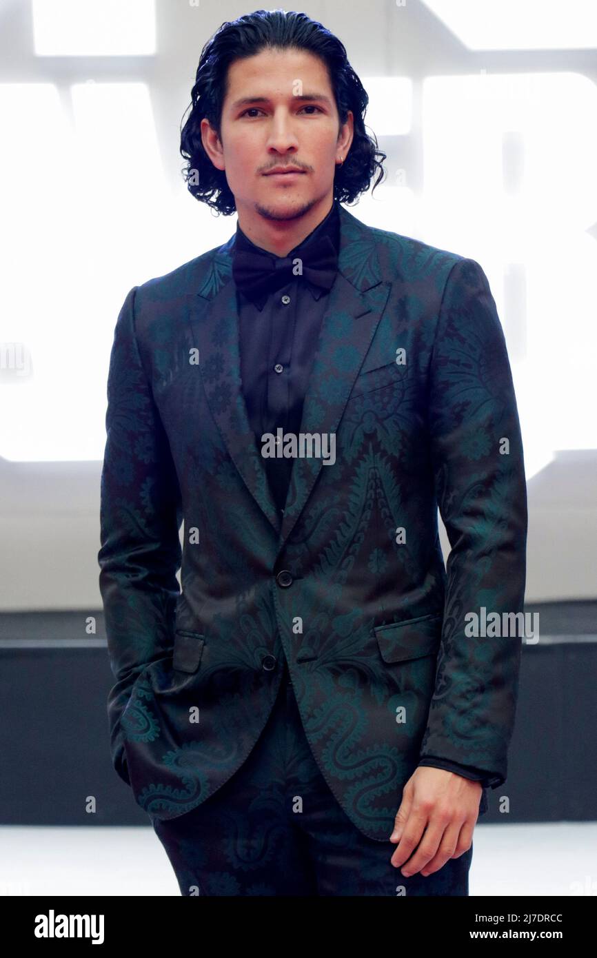 MEXICO, MEXIQUE - MAI 06 : Danny Ramirez participe à la première mexicaine de 'Top Gun: Maverick'. (Photo de Francisco Morales/DAMMPHOTO) Banque D'Images