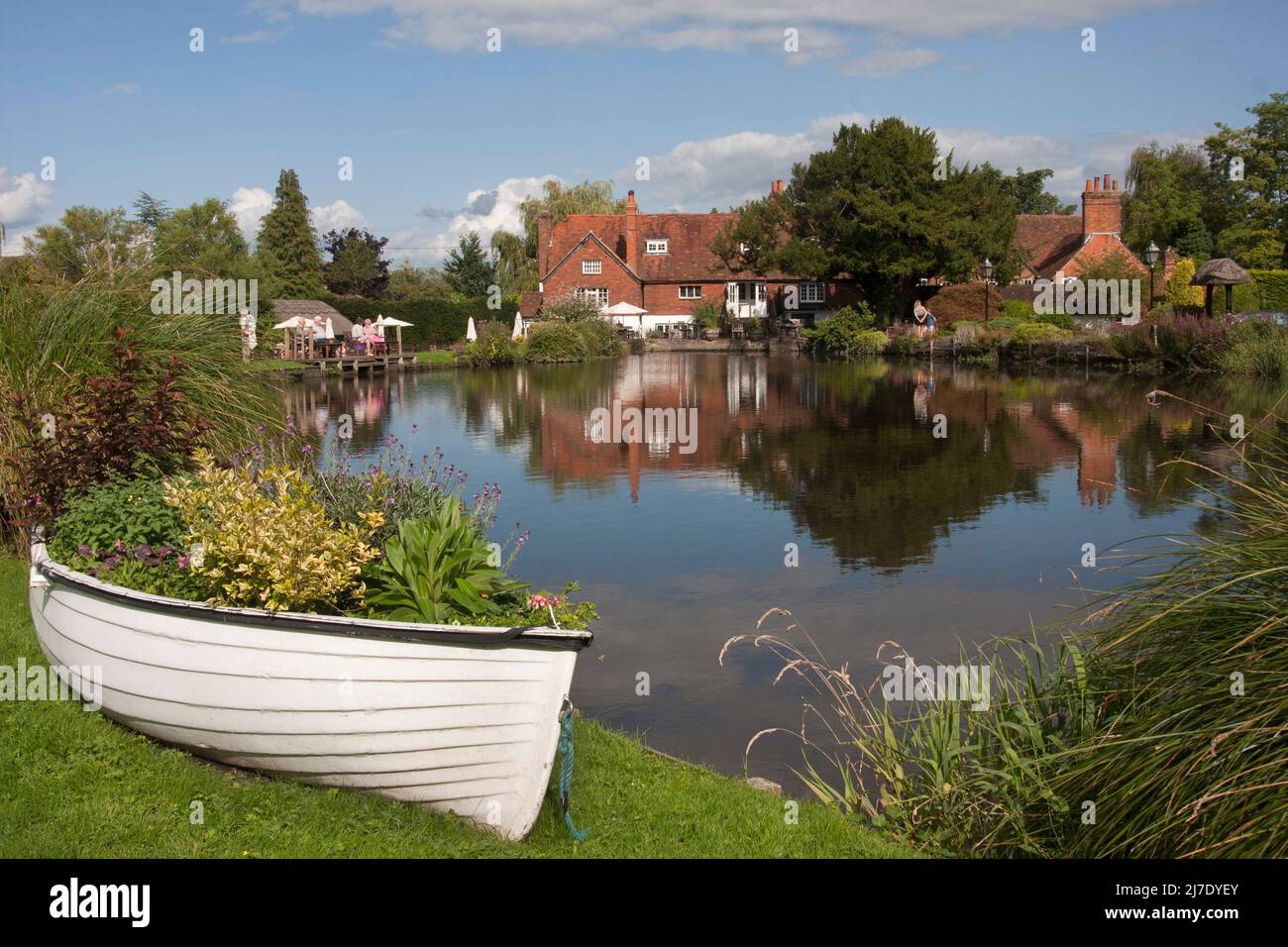 The Mill House pub, Hook Rd, Odiham, North Warnborough, Hampshire Banque D'Images