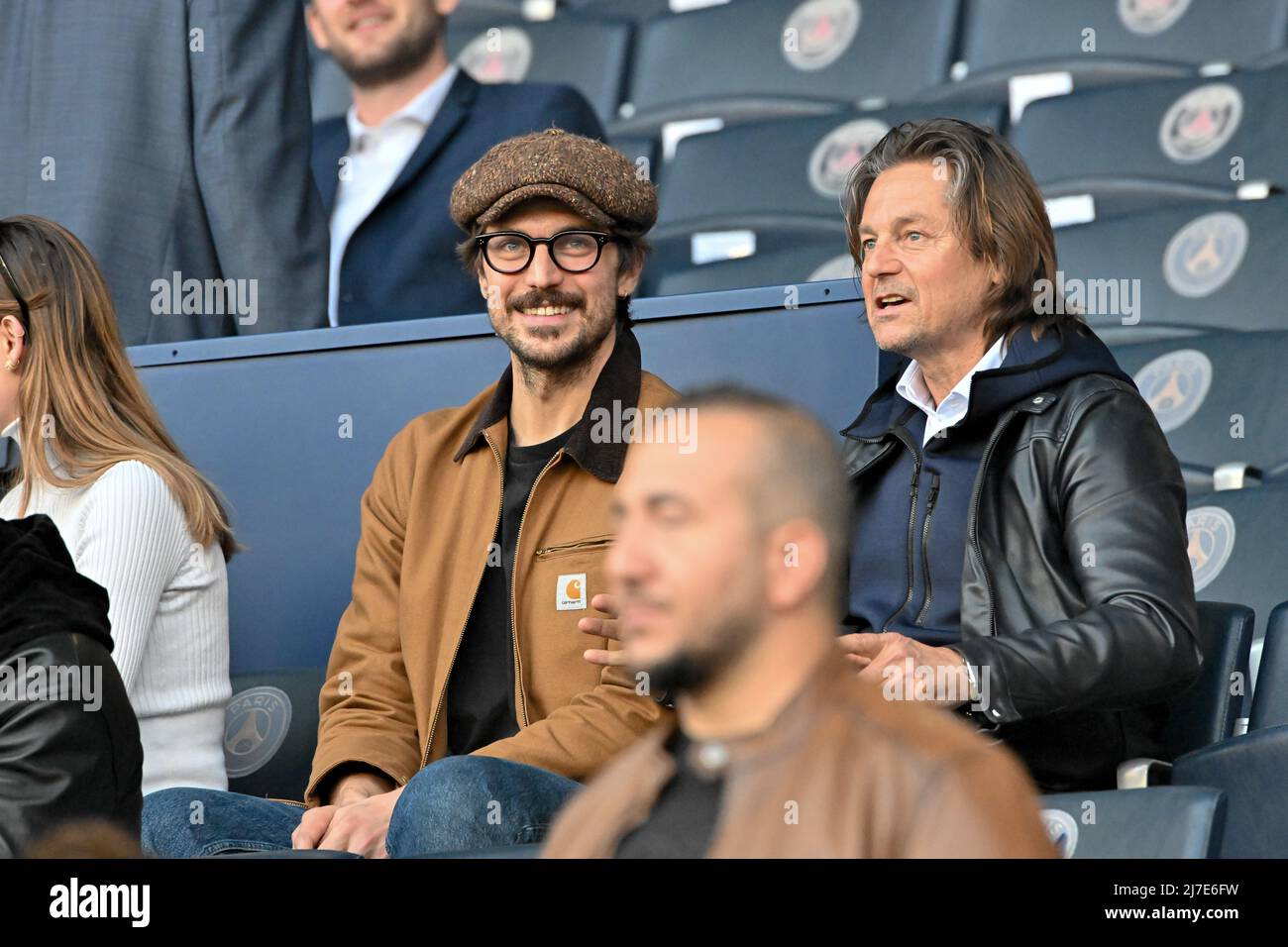 Daniel Bravo au PSG contre Troyes à Paris, France, le 8 mai 2022.(photo de Lionel Urman/Sipa USA) Banque D'Images