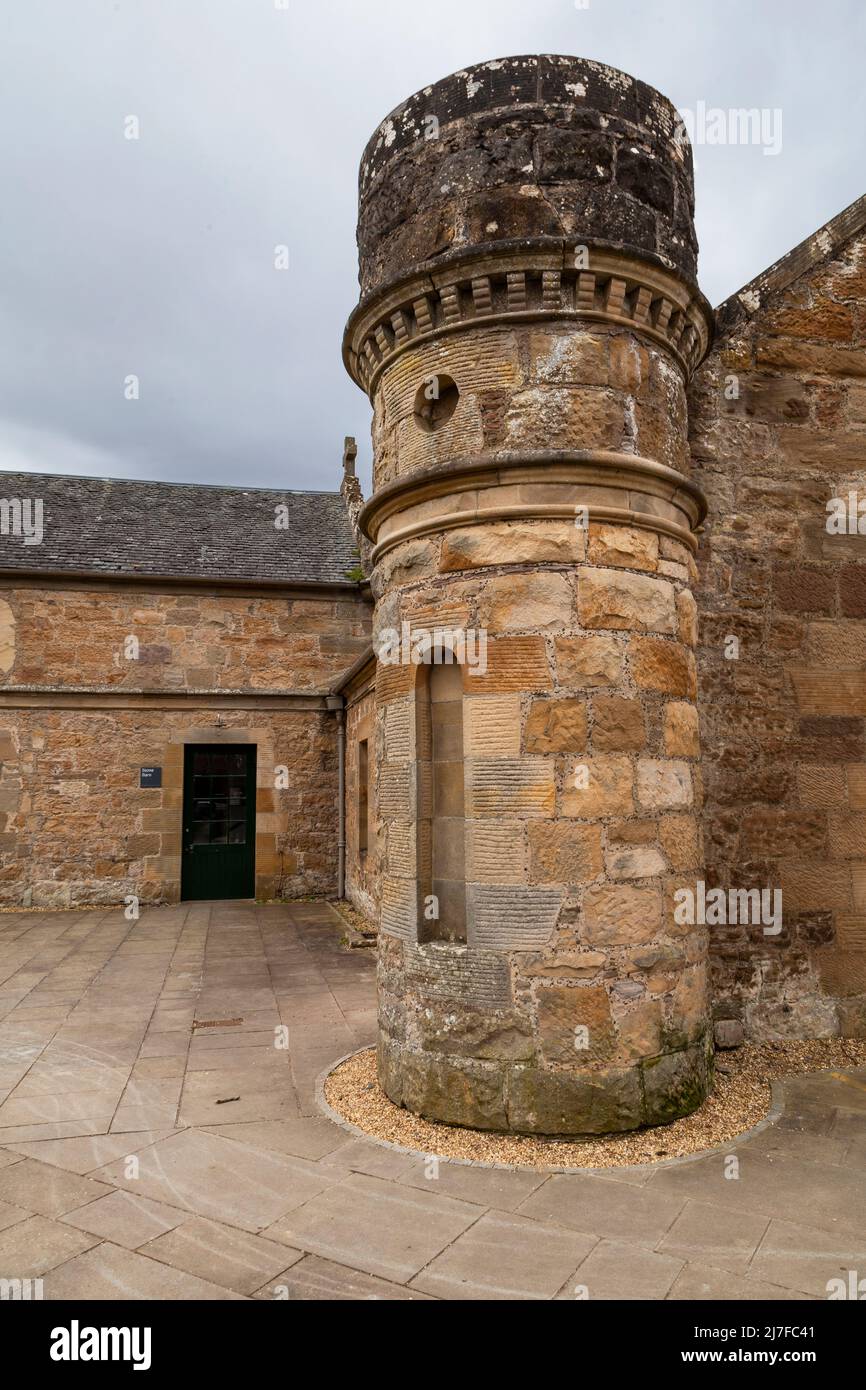 Château de Culzean, Maybole, Ayrshire, Écosse, Royaume-Uni, Conçu par l'architecte Robert Adam à la fin du siècle 18th Banque D'Images