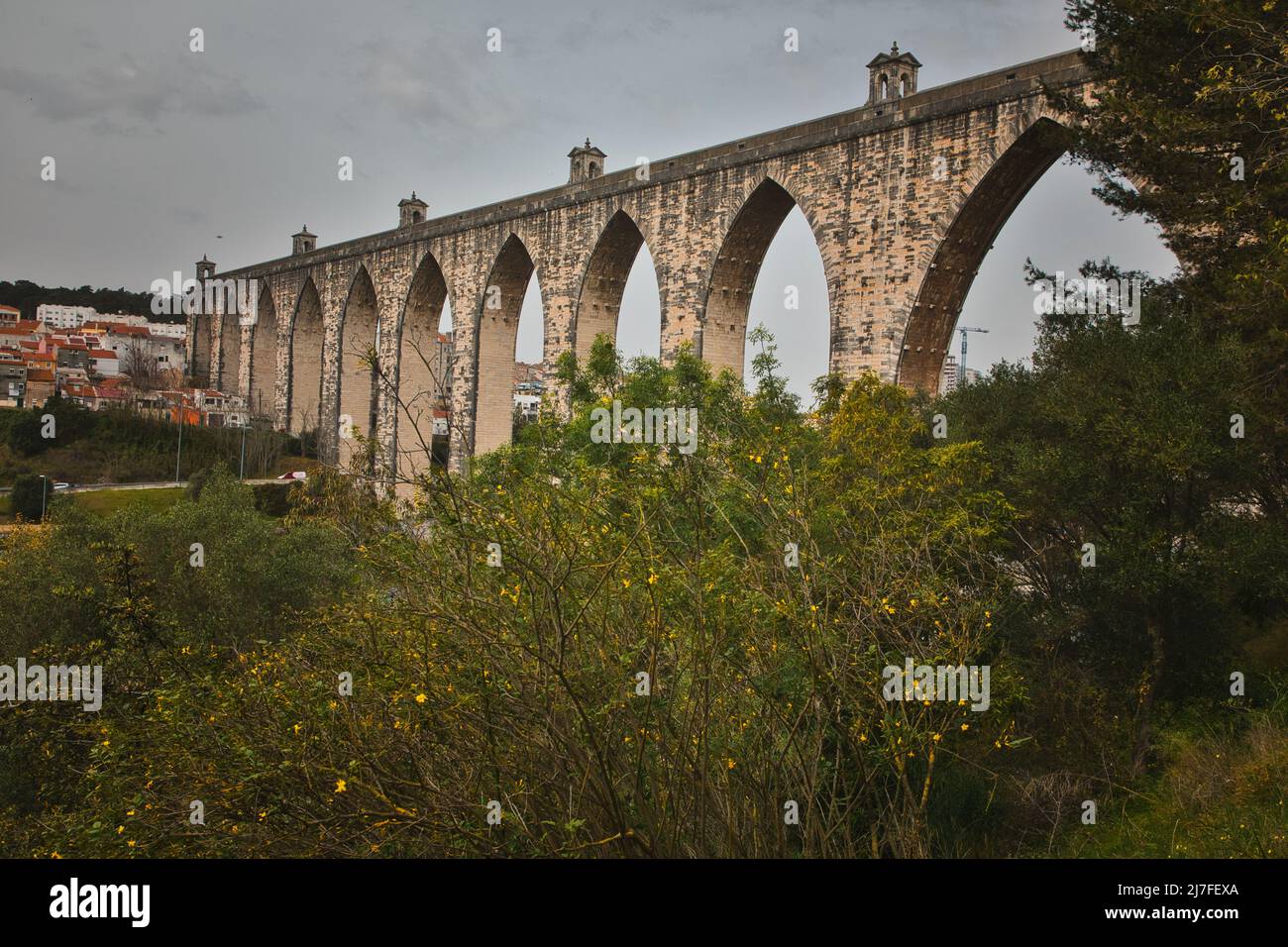 Aqueduto das Águas Livres Banque D'Images