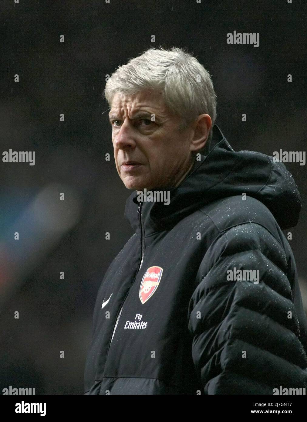 24th novembre 2012 - Barclays Premier League - Aston Villa vs. Arsenal - Arsenal Manager Arsene Wenger - photo: Paul Roberts / Pathos. Banque D'Images