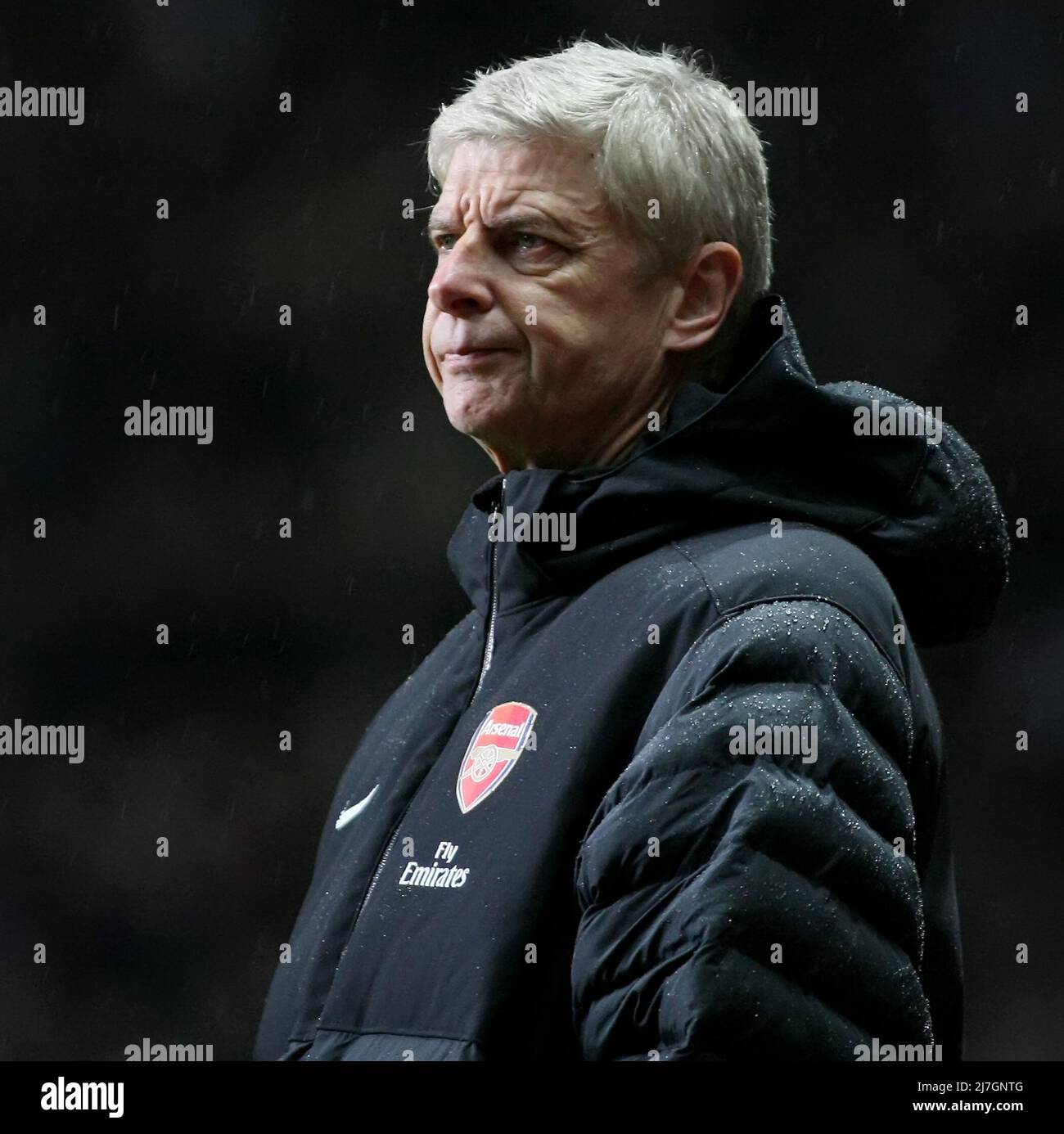 24th novembre 2012 - Barclays Premier League - Aston Villa vs. Arsenal - Arsen Wenger, le directeur d'Arsenal. Photo: Paul Roberts / Pathos. Banque D'Images