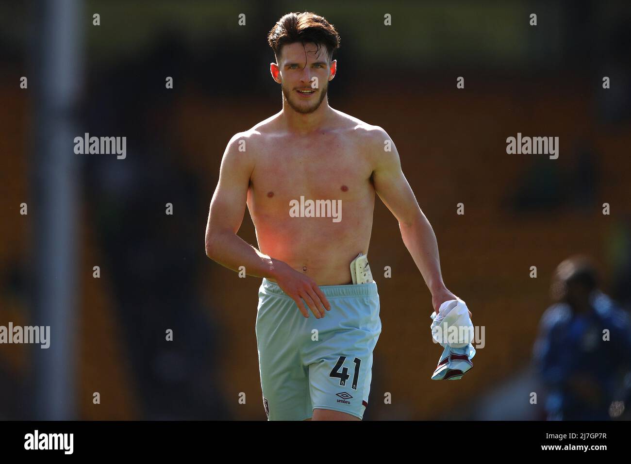 Declan Rice of West Ham United - Norwich City / West Ham United, Premier League, Carrow Road, Norwich, Royaume-Uni - 8th mai 2022 utilisation éditoriale uniquement - des restrictions DataCo s'appliquent Banque D'Images