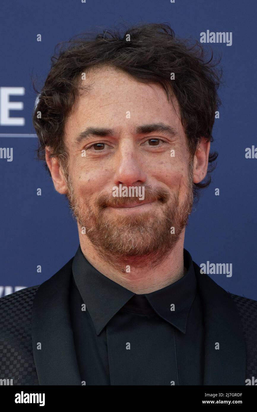 Rome, Italie, le 3 mai 2022 - Elio Germano assiste au tapis rouge au prix « David di Donatello » 2022. Crédits: Luigi de Pompeis/Alamy Live News Banque D'Images