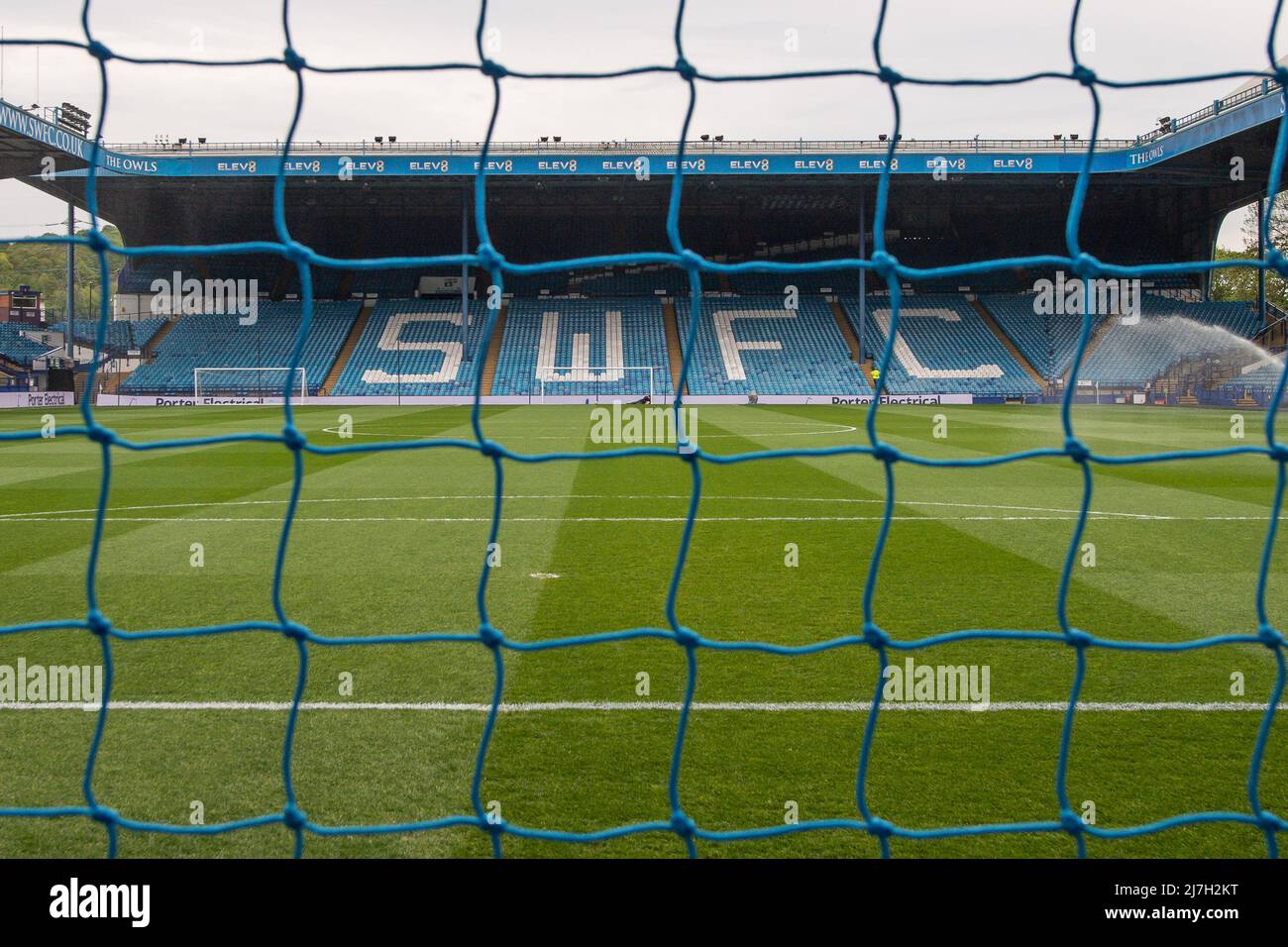 Vue générale du stade Hillsborough, domicile de Sheffield mercredi à, le 5/9/2022. (Photo de Craig Thomas/News Images/Sipa USA) crédit: SIPA USA/Alay Live News Banque D'Images