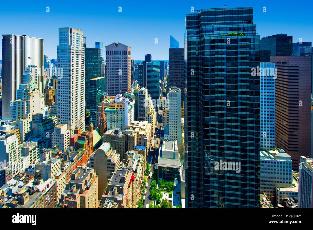 Manhattan, New York Banque D'Images