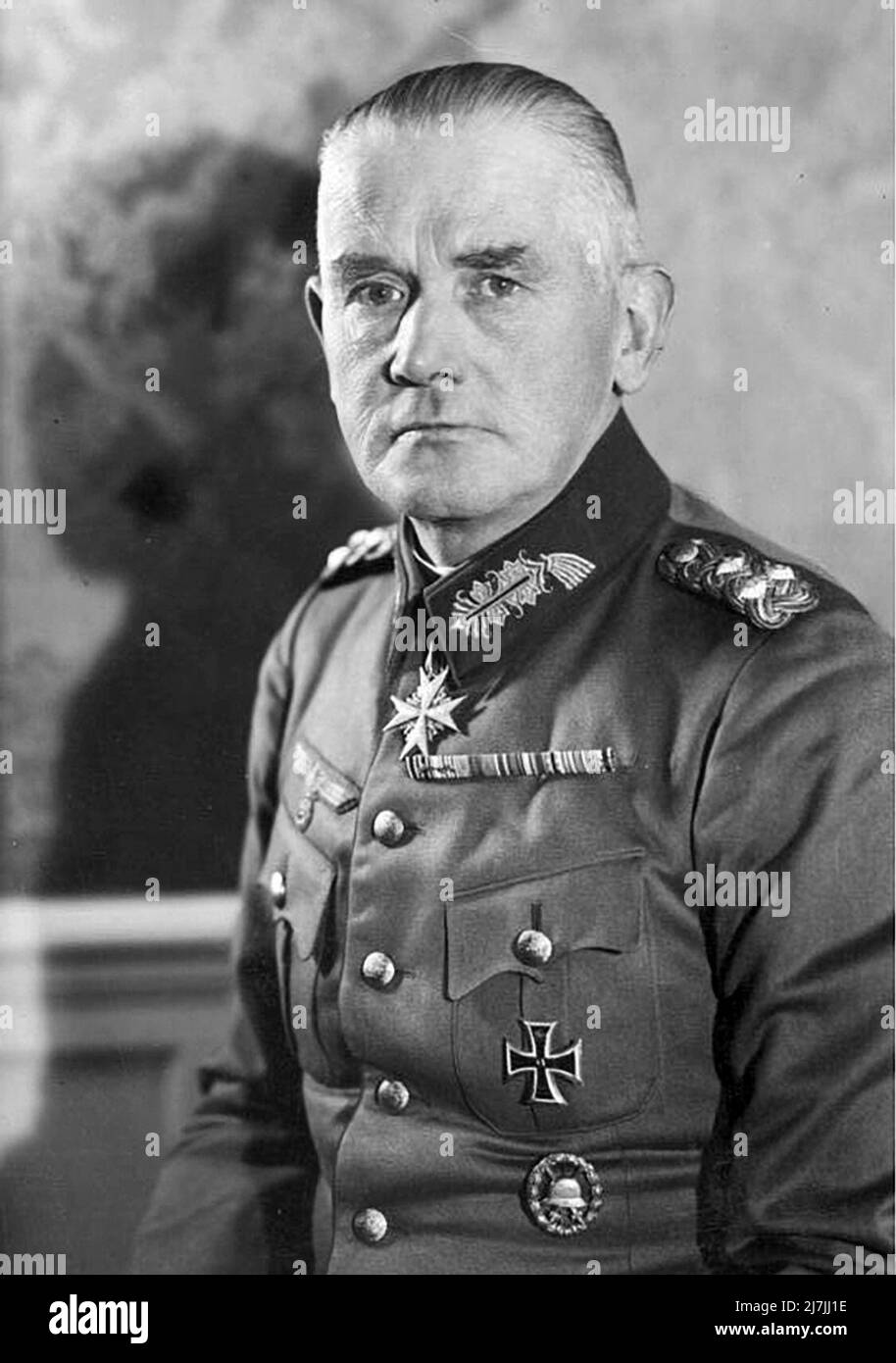 Werner von Blomberg, Commandant suprême de la Wehrmacht Banque D'Images