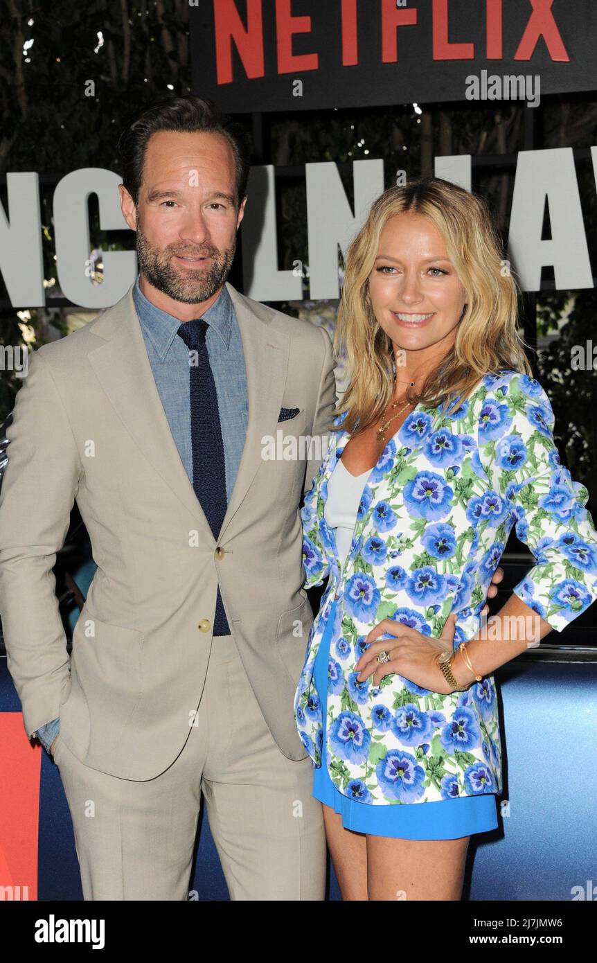 Los Angeles, Californie. 9th mai 2022. Chris Diamantopoulos, Becki Newton à  l'arrivée pour LE Lincoln LAWYER Series Premiere, The London West  Hollywood, Los Angeles, CA 9 mai 2022. Crédit : Elizabeth Goodenough/Everett