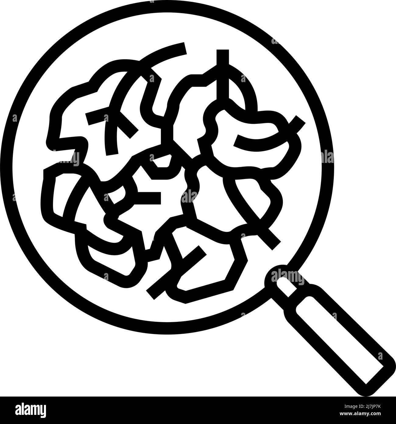 illustration vectorielle de l'icône de la ligne d'épinards crus Illustration de Vecteur