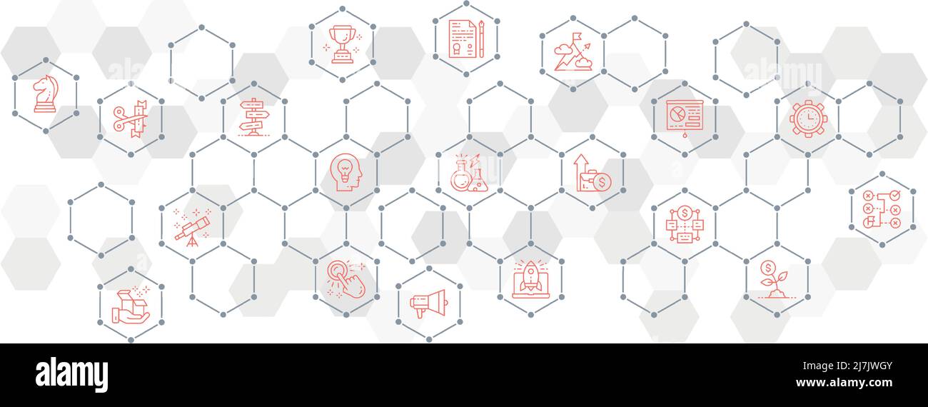 Modèle d'infographie de la ligne de démarrage. Gestion du temps, génération d'idées, illustration de présentation pour la mise en page de conception Web, bannière d'affaires. Illustration de Vecteur