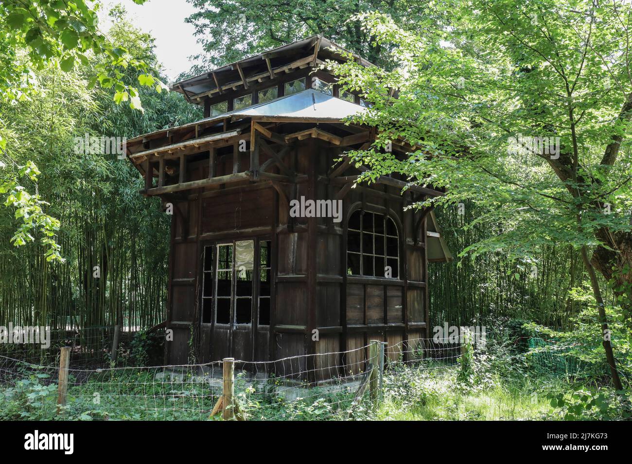 JARDIN AGRONOMIQUE TROPICAL, PARIS Banque D'Images