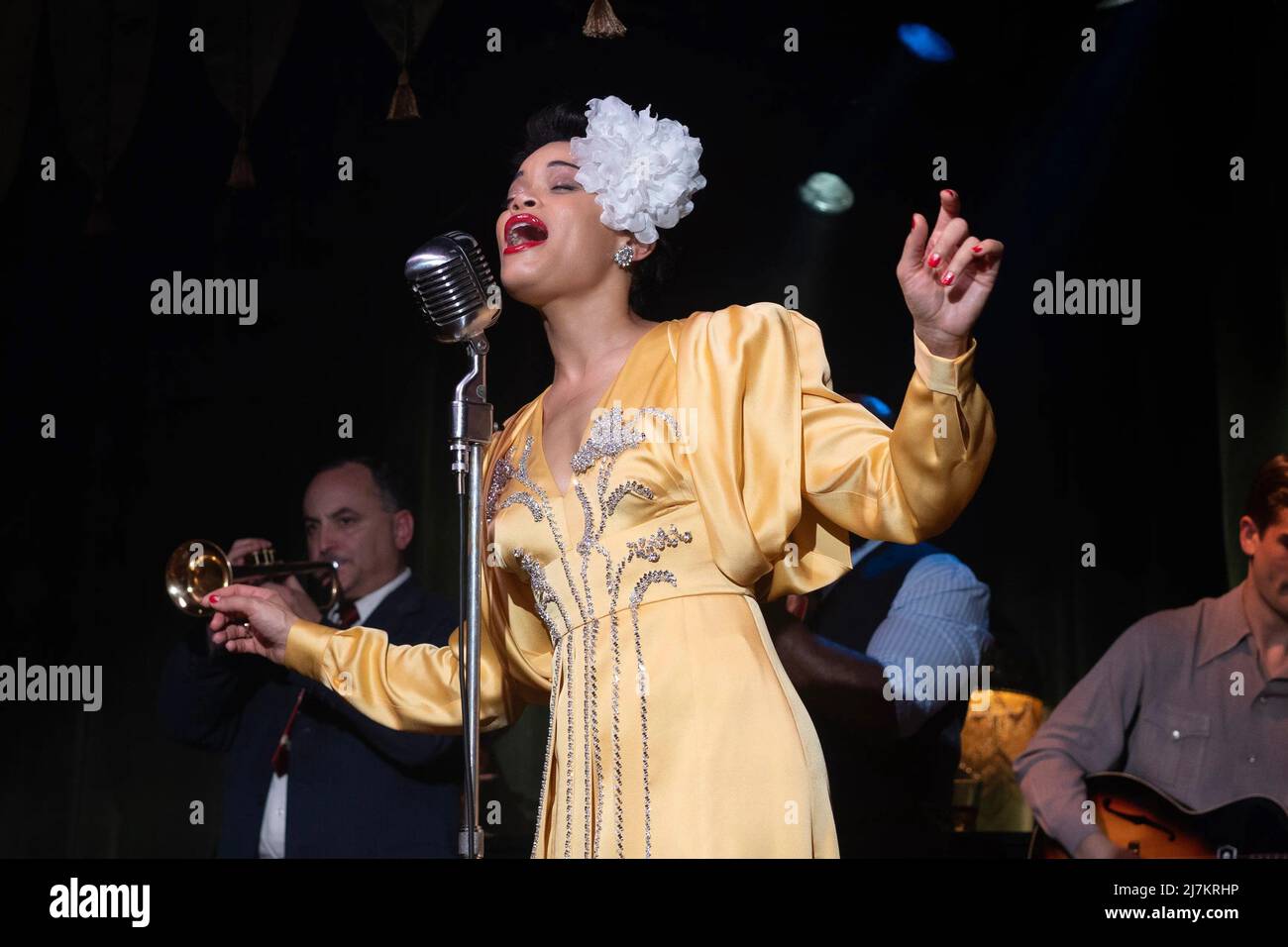 Les Etats-Unis contre Billie année de vacances : 2021 Etats-Unis Directeur : Lee Daniels Andra Day Banque D'Images