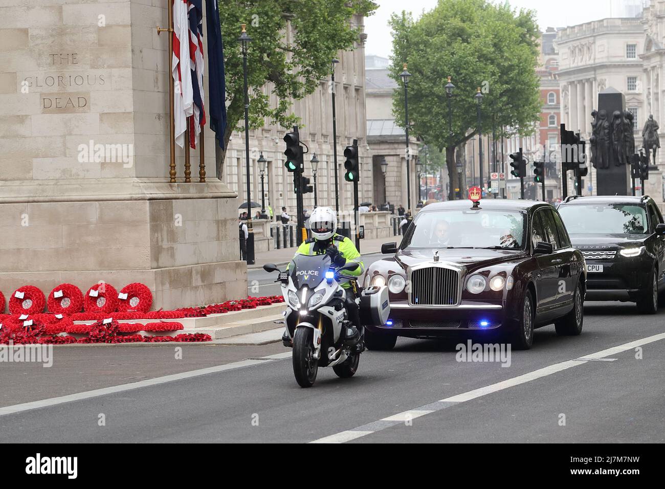 Londres, Royaume-Uni. 10th mai 2022. Le Prince William arrive pour l'ouverture d'État du Parlement. Credit: Uwe Deffner/Alay Live News Banque D'Images