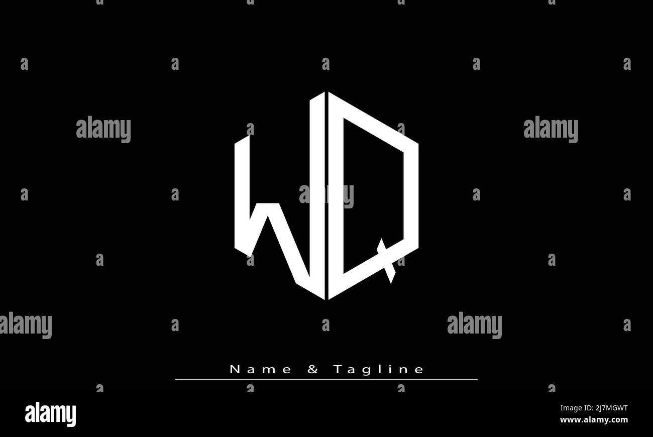 Wq alphabet Banque de photographies et d’images à haute résolution - Alamy