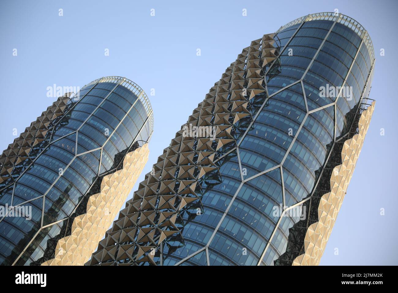Tours Al Bahar à Abu Dhabi Banque D'Images