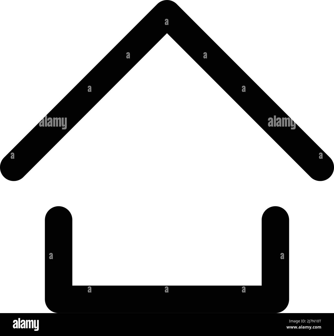 Icônes vectorielles de maisons et de biens immobiliers. Vecteur modifiable. Illustration de Vecteur