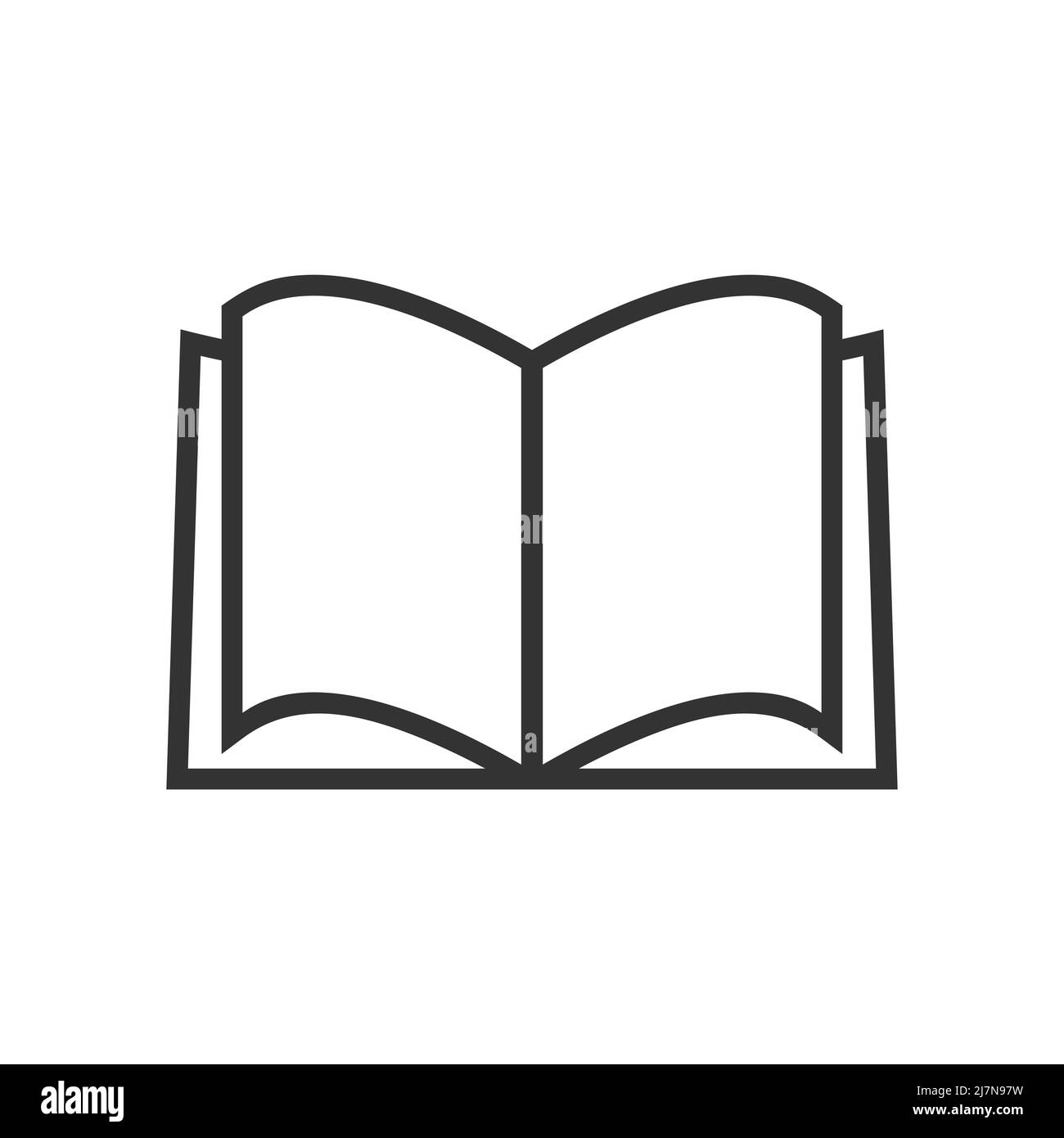 Image vectorielle d'un livre, d'un défilement et d'un manuscrit. Illustration de Vecteur