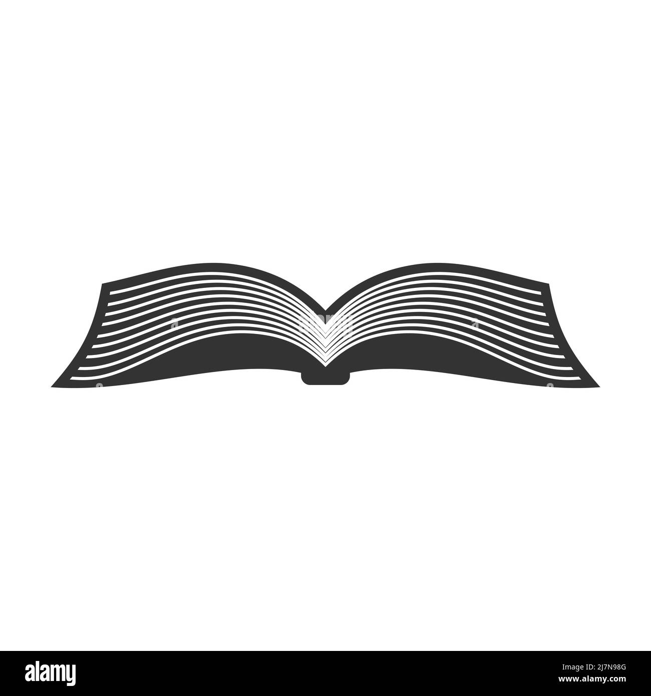 Image vectorielle d'un livre, d'un défilement et d'un manuscrit. Illustration de Vecteur