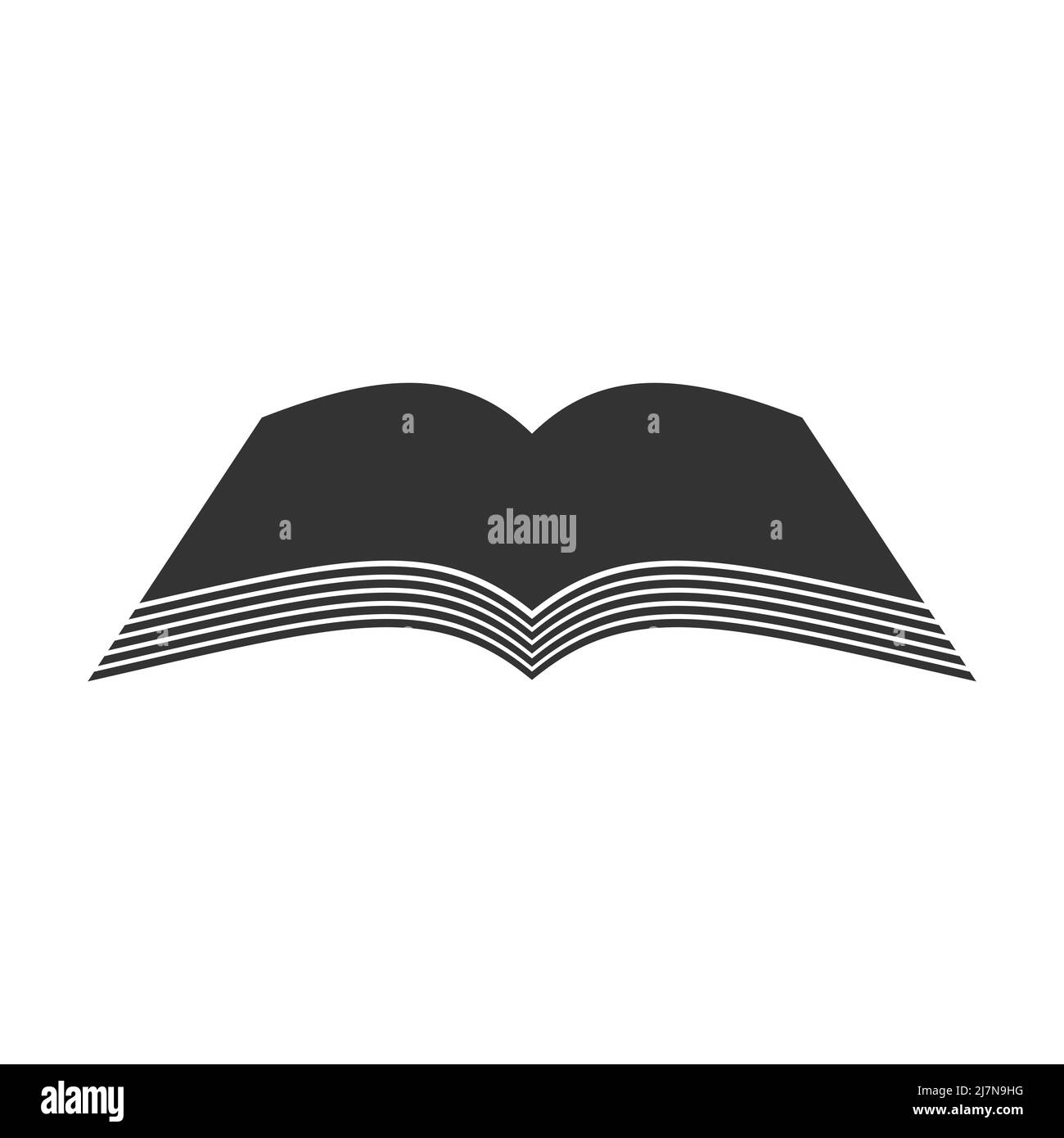 Image vectorielle d'un livre, d'un défilement et d'un manuscrit. Illustration de Vecteur