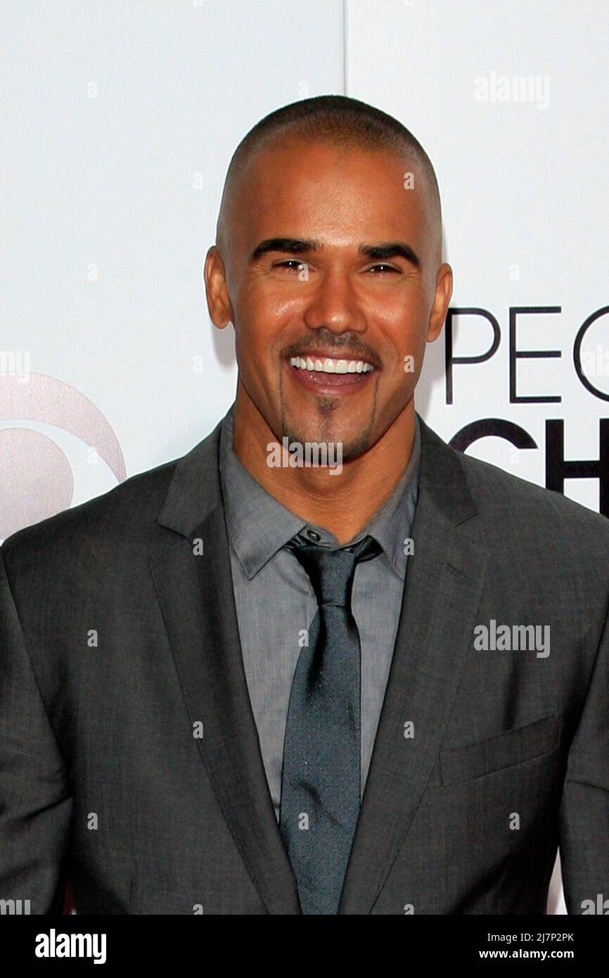 LOS ANGELES - 8 JANVIER : Shemar Moore aux People's Choice Awards 2014 arrivées au Nokia Theatre de LA Live le 8 janvier 2014 à Los Angeles, Californie Banque D'Images