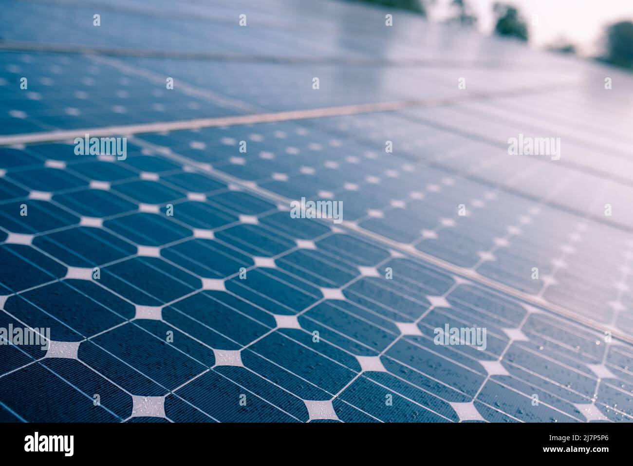 Panneaux d'énergie solaire. Concept d'énergie alternative. Banque D'Images