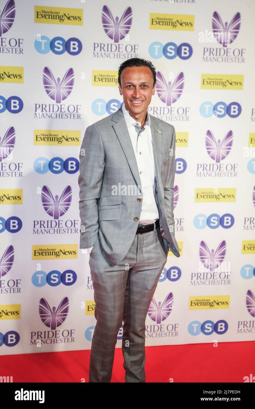 Chris Bisson assiste aux MMEN Pride of Manchester Awards, en partenariat avec le BST, le mardi 10th mai 2022 au Kimpton ClockTower Hotel Manchester Credit: Sharon Dobson/Alay Live News Banque D'Images