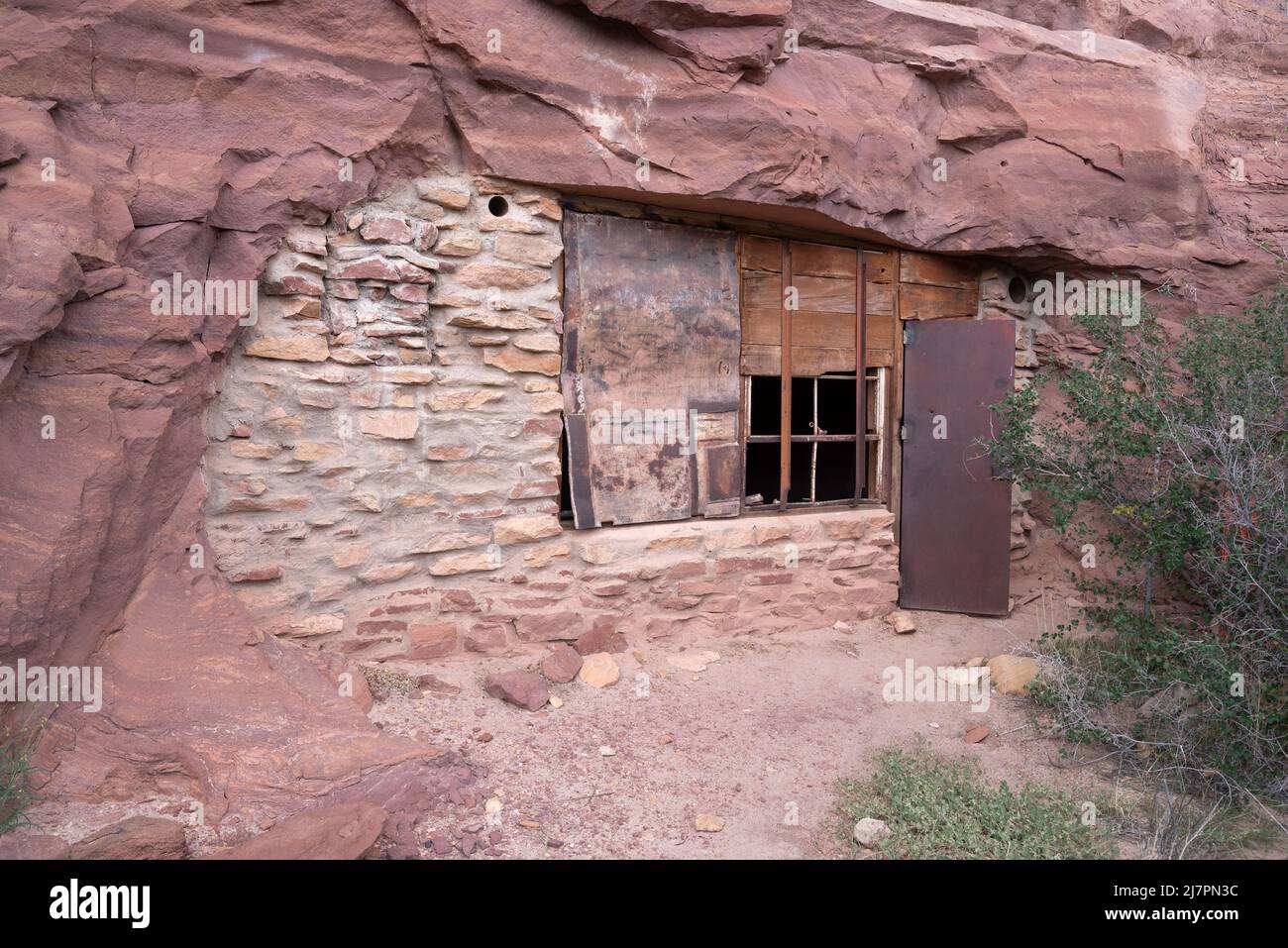 Salle des fouilles, Anderson Bottom, Parc national de Canyonlands, Utah. Banque D'Images