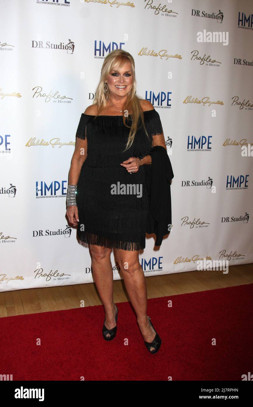 LOS ANGELES - 14 MAI : Catherine Hickland Fisher à la réception VIP de 'Debbie Reynolds—The Auction finale'; enchère effectuée par www.ProfilesInHistory.com au Debbie Reynolds Dance Studio le 14 mai 2014 à North Hollywood, Californie Banque D'Images