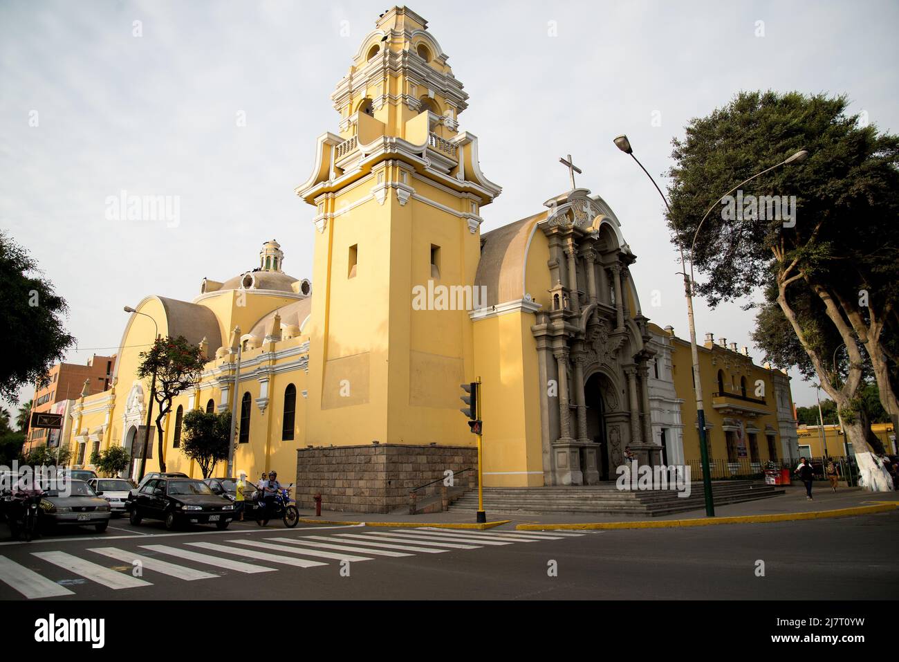 Église de Santisima Cruz Barranco Banque D'Images