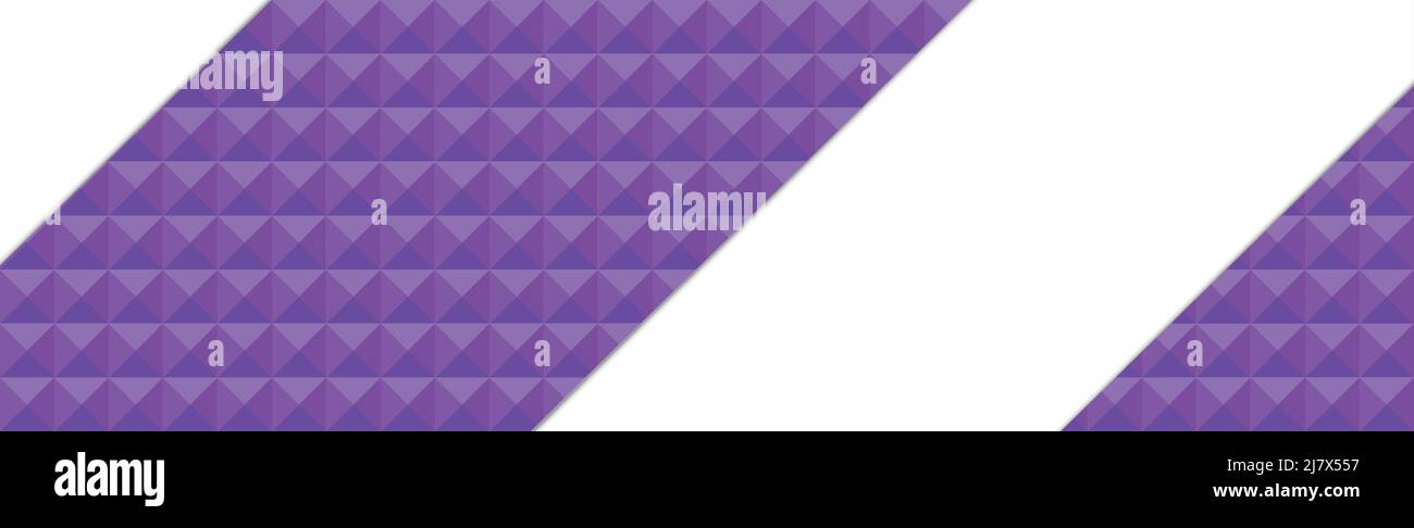 Modèle panoramique d'arrière-plan de web violet de nombreux carrés identiques avec espace pour le texte - illustration vectorielle Illustration de Vecteur