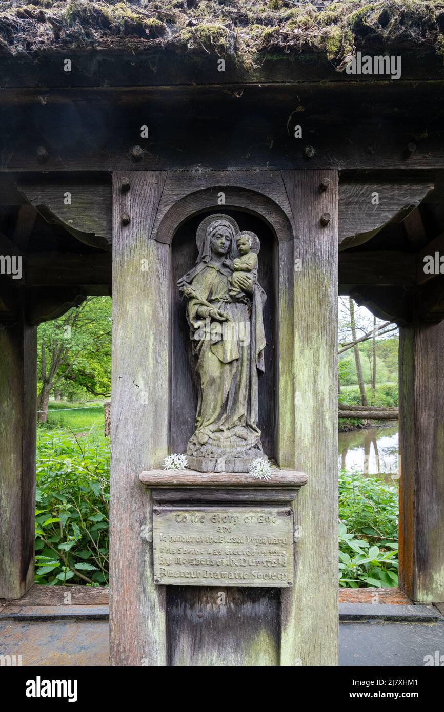 Sanctuaire de la bienheureuse vierge marie Banque de photographies et d