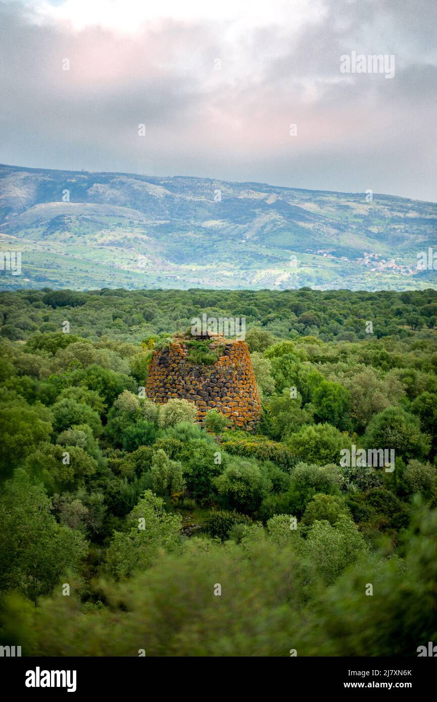 Sardaigne Nuraghe Banque D'Images