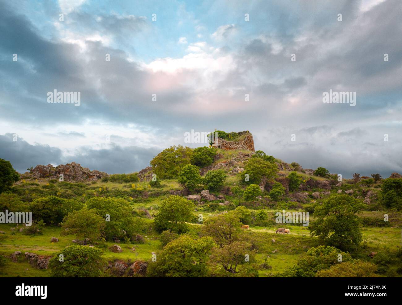 Sardaigne Nuraghe Banque D'Images