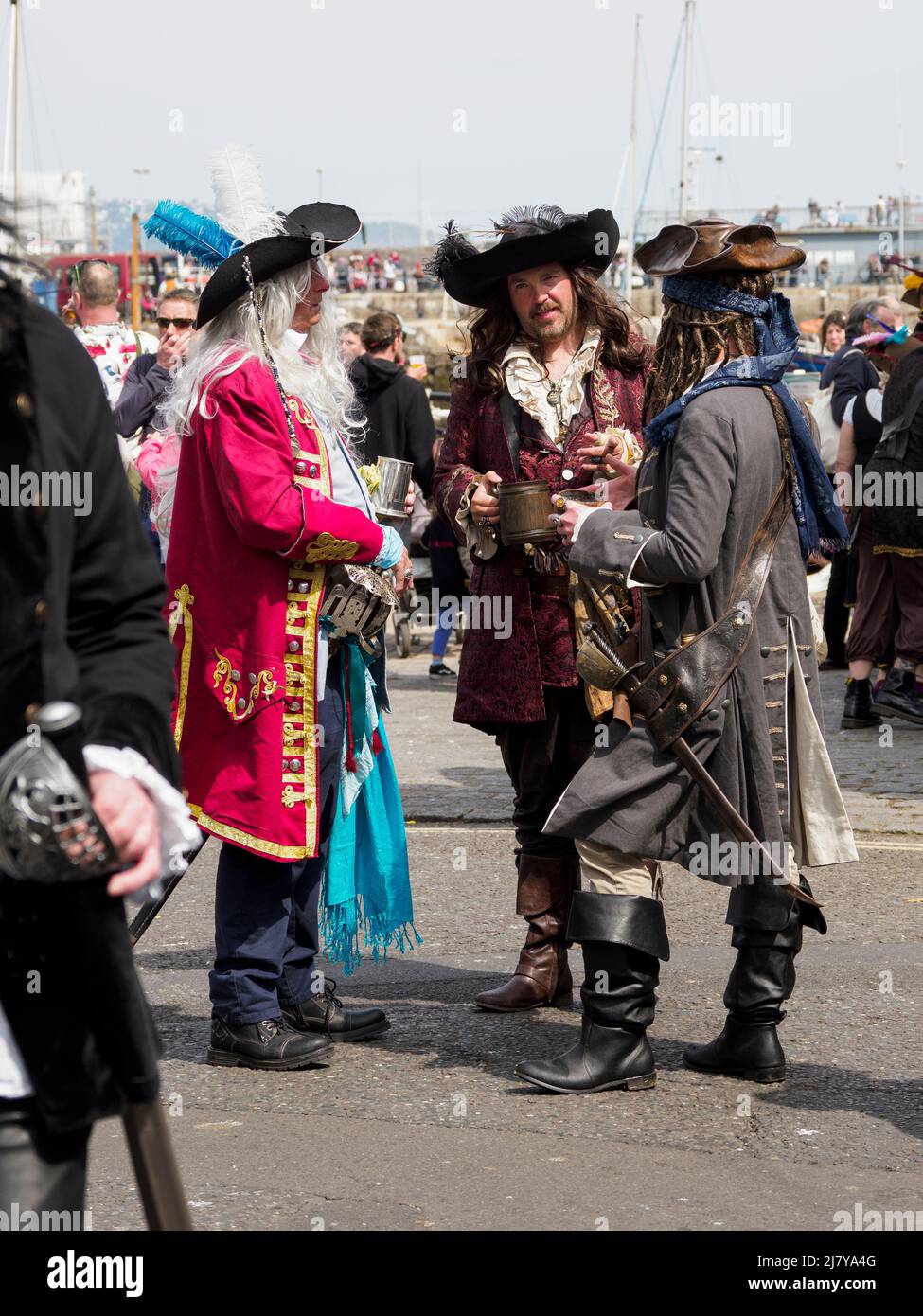 Festival du Pirate de Brixham 2022 Banque D'Images