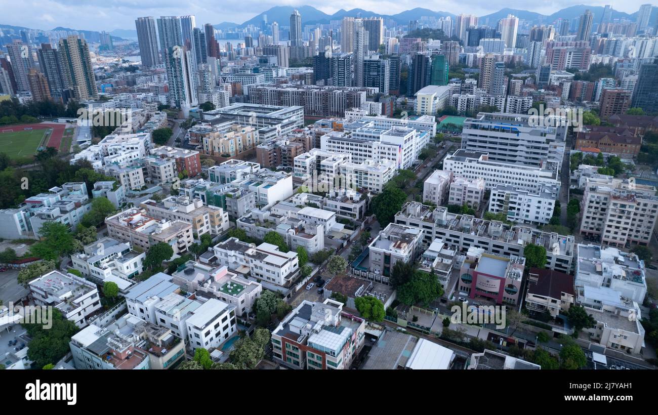 Kowloon tong paysage urbain du centre-ville Banque D'Images