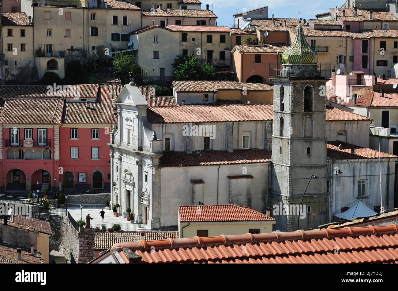 Miranda, Molise. Des aperçus Banque D'Images