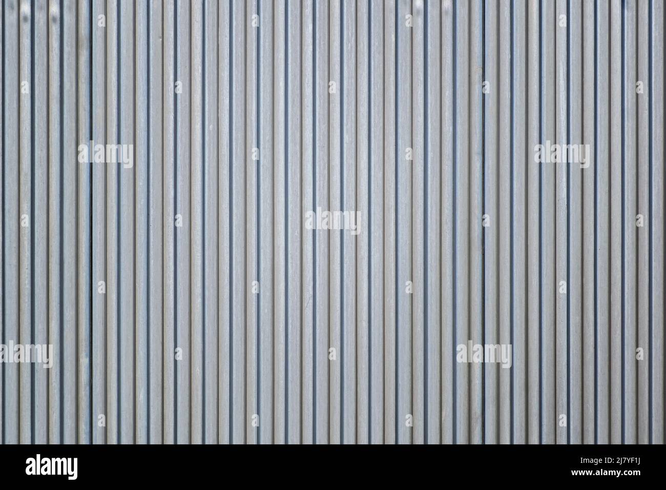 Surface de la feuille ondulée orientée verticalement, lignes étroites. Texture ou arrière-plan Banque D'Images