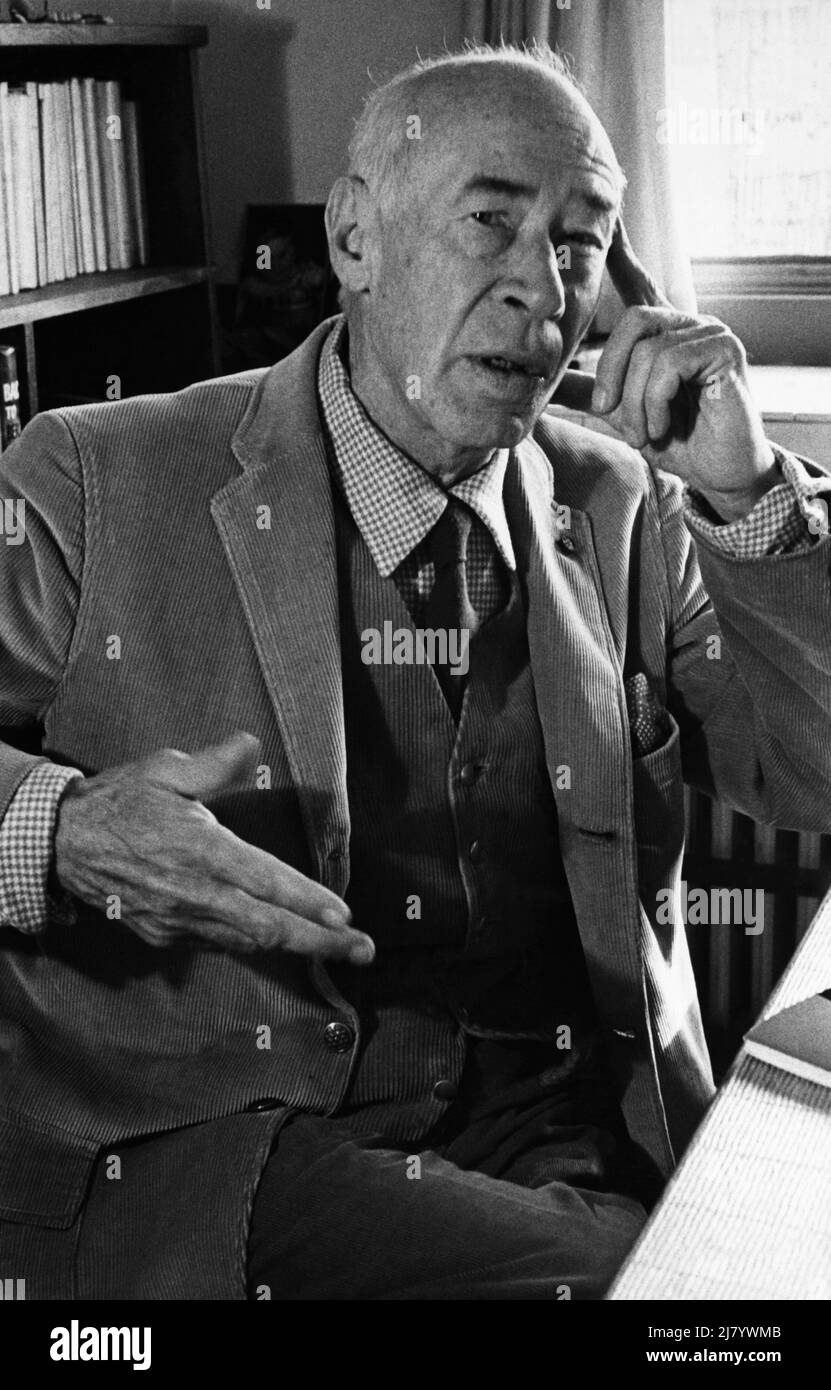Henry Miller, écrivain américain, 1961 Banque D'Images